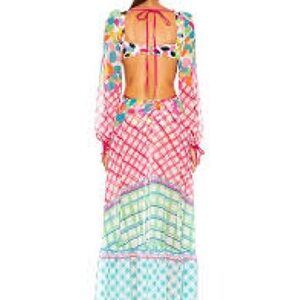 NWOT PATBO Antibes cutout beach dress XS
